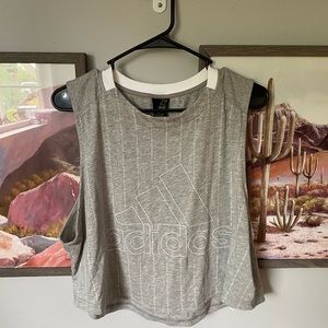 NWOT Adidas Cropped Workout Tank